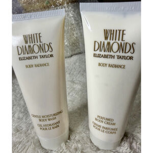White Diamonds Elizabeth Taylor Body Radiance Perfumed Body Lotion & Body Wash !
